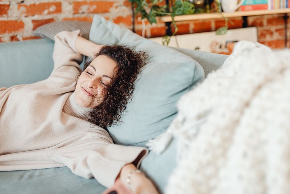What can help calm a body that sweats at night?